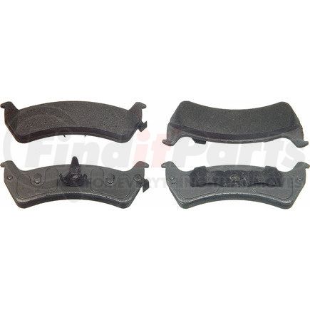 MX625 by WAGNER - Wagner Brake ThermoQuiet MX625 Semi-Metallic Disc Brake Pad Set