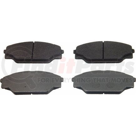 Wagner MX605 Disc Brake Pad Set Wagner Brake ThermoQuiet MX605 Semi-Metallic Disc Brake Pad Set