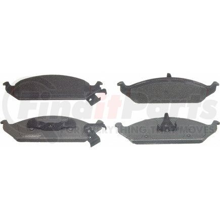 MX650 by WAGNER - Wagner Brake ThermoQuiet MX650 Semi-Metallic Disc Brake Pad Set