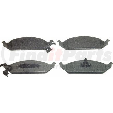 MX650A by WAGNER - Wagner Brake ThermoQuiet MX650A Semi-Metallic Disc Brake Pad Set