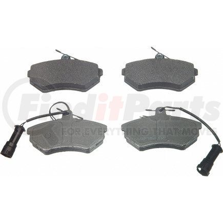 MX684A by WAGNER - Wagner Brake ThermoQuiet MX684A Semi-Metallic Disc Brake Pad Set