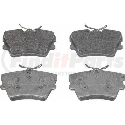 MX706 by WAGNER - Wagner Brake ThermoQuiet MX706 Semi-Metallic Disc Brake Pad Set