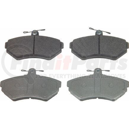 MX704 by WAGNER - Wagner Brake ThermoQuiet MX704 Semi-Metallic Disc Brake Pad Set