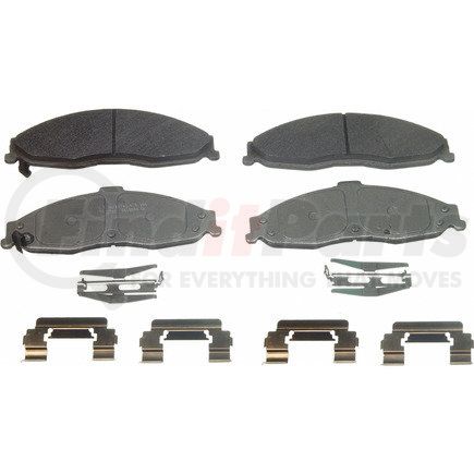 MX749 by WAGNER - Wagner Brake ThermoQuiet MX749 Semi-Metallic Disc Brake Pad Set