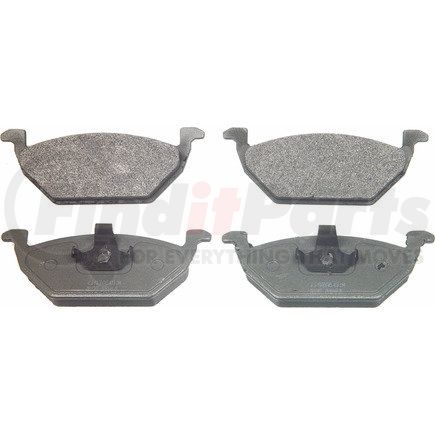 MX768 by WAGNER - Wagner Brake ThermoQuiet MX768 Semi-Metallic Disc Brake Pad Set