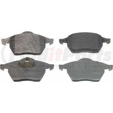 MX836 by WAGNER - Wagner Brake ThermoQuiet MX836 Semi-Metallic Disc Brake Pad Set