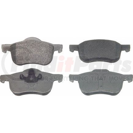 MX794 by WAGNER - Wagner Brake ThermoQuiet MX794 Semi-Metallic Disc Brake Pad Set