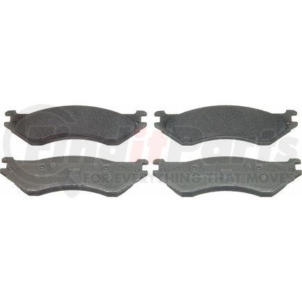 MX842 by WAGNER - Wagner Brake ThermoQuiet MX842 Semi-Metallic Disc Brake Pad Set