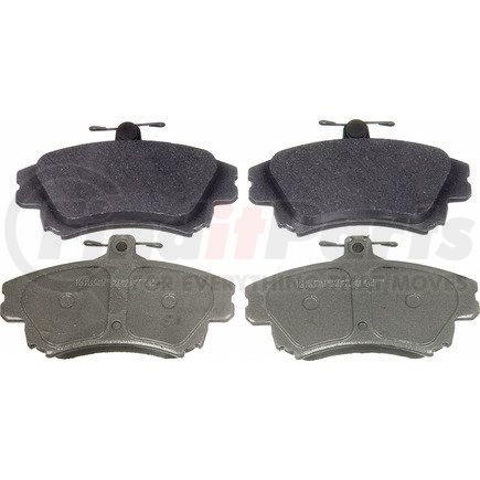 MX837 by WAGNER - Wagner Brake ThermoQuiet MX837 Semi-Metallic Disc Brake Pad Set