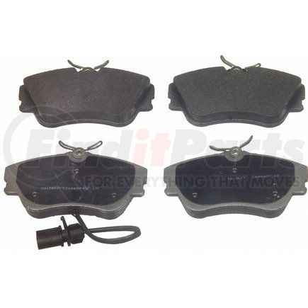 MX852 by WAGNER - Wagner Brake ThermoQuiet MX852 Semi-Metallic Disc Brake Pad Set