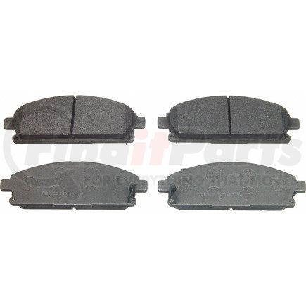 MX855 by WAGNER - Wagner Brake ThermoQuiet MX855 Semi-Metallic Disc Brake Pad Set