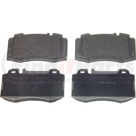 MX847 by WAGNER - Wagner Brake ThermoQuiet MX847 Semi-Metallic Disc Brake Pad Set