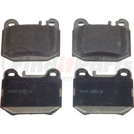 MX874 by WAGNER - Wagner Brake ThermoQuiet MX874 Semi-Metallic Disc Brake Pad Set