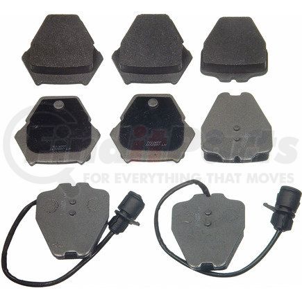 MX912A by WAGNER - Wagner Brake ThermoQuiet MX912A Semi-Metallic Disc Brake Pad Set