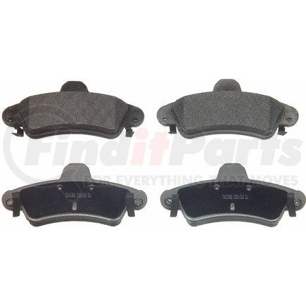 MX899A by WAGNER - Wagner Brake ThermoQuiet MX899A Semi-Metallic Disc Brake Pad Set