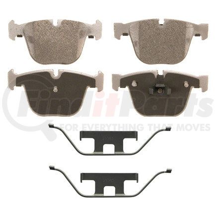 MX919 by WAGNER - Wagner Brake ThermoQuiet MX919 Semi-Metallic Disc Brake Pad Set