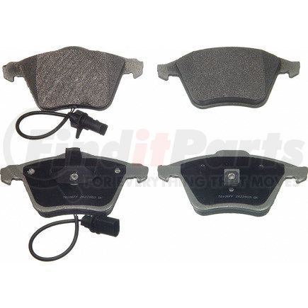 MX915 by WAGNER - Wagner Brake ThermoQuiet MX915 Semi-Metallic Disc Brake Pad Set