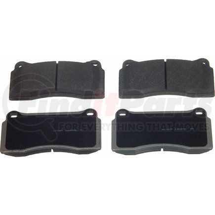 MX810 by WAGNER - Wagner Brake ThermoQuiet MX810 Semi-Metallic Disc Brake Pad Set