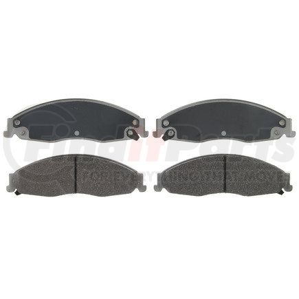 MX921 by WAGNER - Wagner Brake ThermoQuiet MX921 Semi-Metallic Disc Brake Pad Set