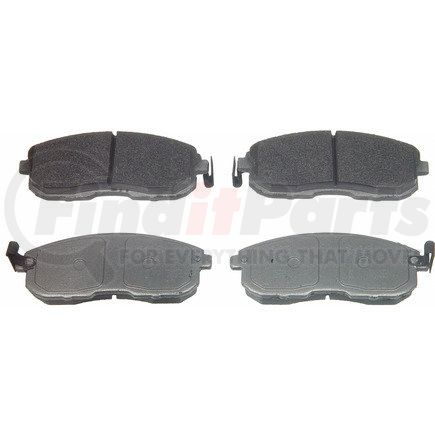 MX815 by WAGNER - Wagner Brake ThermoQuiet MX815 Semi-Metallic Disc Brake Pad Set