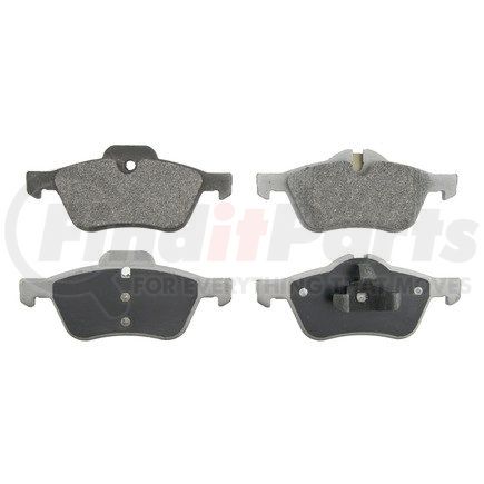 MX939 by WAGNER - Wagner Brake ThermoQuiet MX939 Semi-Metallic Disc Brake Pad Set