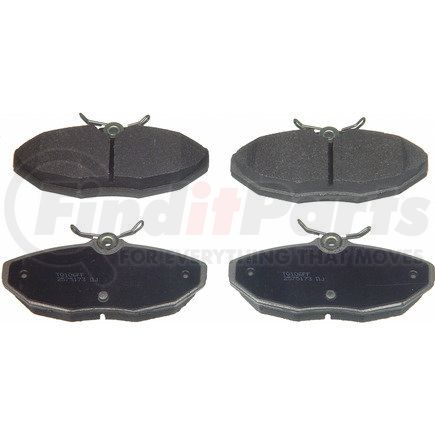 MX944 by WAGNER - Wagner Brake ThermoQuiet MX944 Semi-Metallic Disc Brake Pad Set