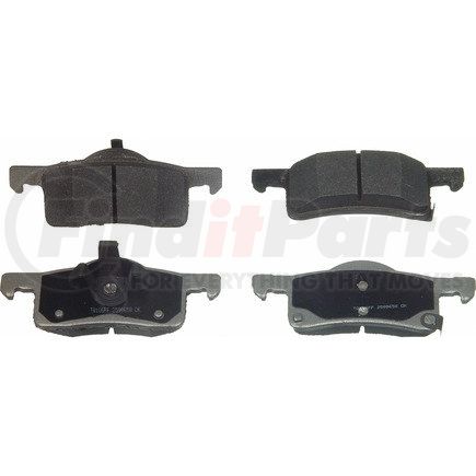 MX935 by WAGNER - Wagner Brake ThermoQuiet MX935 Semi-Metallic Disc Brake Pad Set