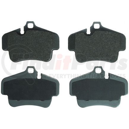 MX994 by WAGNER - Wagner Brake ThermoQuiet MX994 Semi-Metallic Disc Brake Pad Set