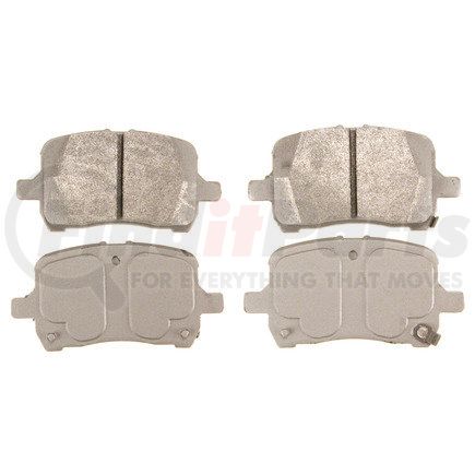 MX1028 by WAGNER - Wagner Brake ThermoQuiet MX1028 Semi-Metallic Disc Brake Pad Set