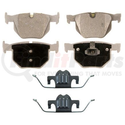 MX1042A by WAGNER - Wagner Brake ThermoQuiet MX1042A Semi-Metallic Disc Brake Pad Set