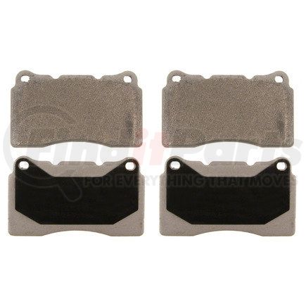 MX1016 by WAGNER - Wagner Brake ThermoQuiet MX1016 Semi-Metallic Disc Brake Pad Set