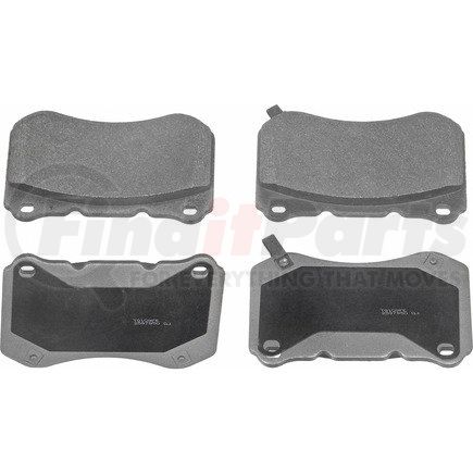 MX1049 by WAGNER - Wagner Brake ThermoQuiet MX1049 Semi-Metallic Disc Brake Pad Set