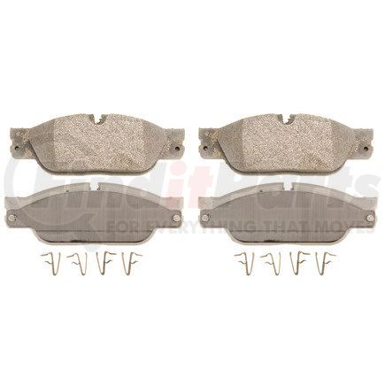 MX1065 by WAGNER - Wagner Brake ThermoQuiet MX1065 Semi-Metallic Disc Brake Pad Set