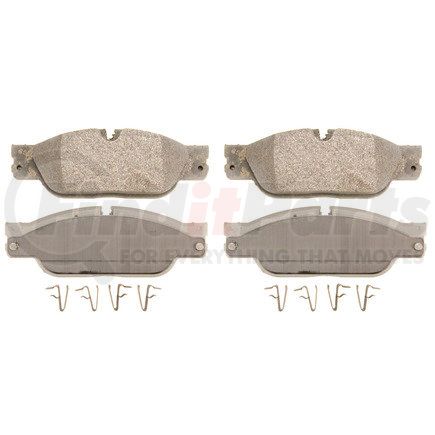 MX1065 by WAGNER - Wagner Brake ThermoQuiet MX1065 Semi-Metallic Disc Brake Pad Set