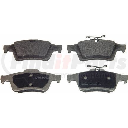 MX1095A by WAGNER - Wagner Brake ThermoQuiet MX1095A Semi-Metallic Disc Brake Pad Set