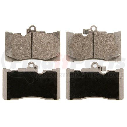 MX1118 by WAGNER - Wagner Brake ThermoQuiet MX1118 Semi-Metallic Disc Brake Pad Set