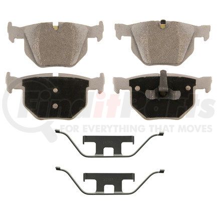 MX1170 by WAGNER - Wagner Brake ThermoQuiet MX1170 Semi-Metallic Disc Brake Pad Set