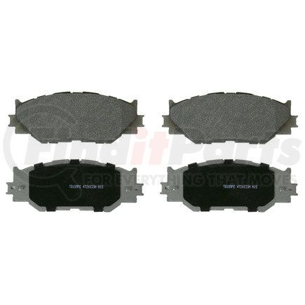 MX1178 by WAGNER - Wagner Brake ThermoQuiet MX1178 Semi-Metallic Disc Brake Pad Set