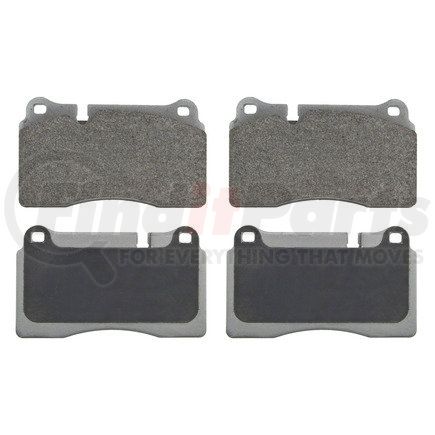 MX1129 by WAGNER - Wagner Brake ThermoQuiet MX1129 Semi-Metallic Disc Brake Pad Set
