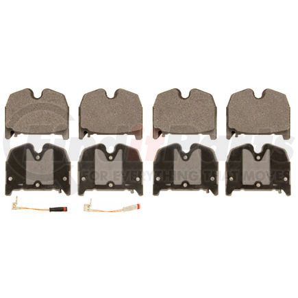 MX1231 by WAGNER - Wagner Brake ThermoQuiet MX1231 Semi-Metallic Disc Brake Pad Set