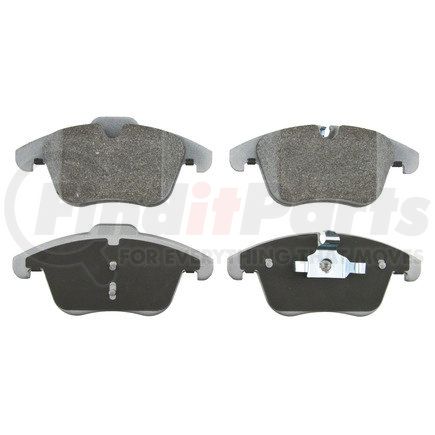 MX1241 by WAGNER - Wagner Brake ThermoQuiet MX1241 Semi-Metallic Disc Brake Pad Set