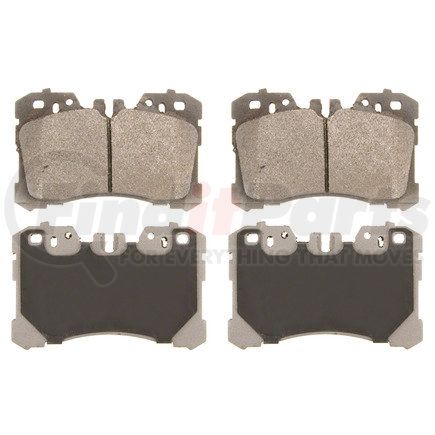 Wagner MX1282 Disc Brake Pad Set Wagner Brake ThermoQuiet MX1282 Semi-Metallic Disc Brake Pad Set