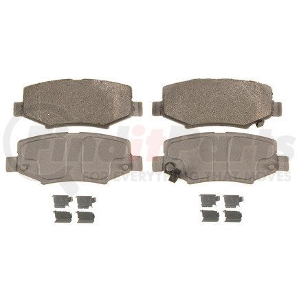 MX1274 by WAGNER - Wagner Brake ThermoQuiet MX1274 Semi-Metallic Disc Brake Pad Set