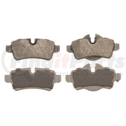 MX1309 by WAGNER - Wagner Brake ThermoQuiet MX1309 Semi-Metallic Disc Brake Pad Set