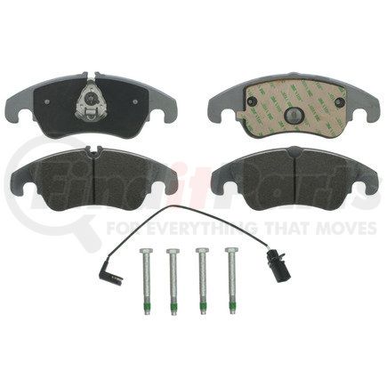 MX1322 by WAGNER - Wagner Brake ThermoQuiet MX1322 Semi-Metallic Disc Brake Pad Set