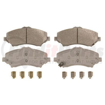 MX1327 by WAGNER - Wagner Brake ThermoQuiet MX1327 Semi-Metallic Disc Brake Pad Set