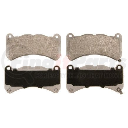 MX1365 by WAGNER - Wagner Brake ThermoQuiet MX1365 Semi-Metallic Disc Brake Pad Set