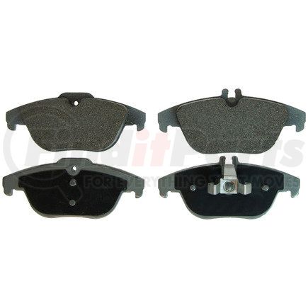 MX1341 by WAGNER - Wagner Brake ThermoQuiet MX1341 Semi-Metallic Disc Brake Pad Set