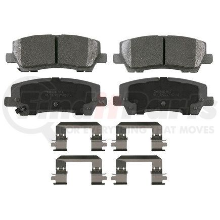 MX1810 by WAGNER - Wagner Brake ThermoQuiet MX1810 Semi-Metallic Disc Brake Pad Set