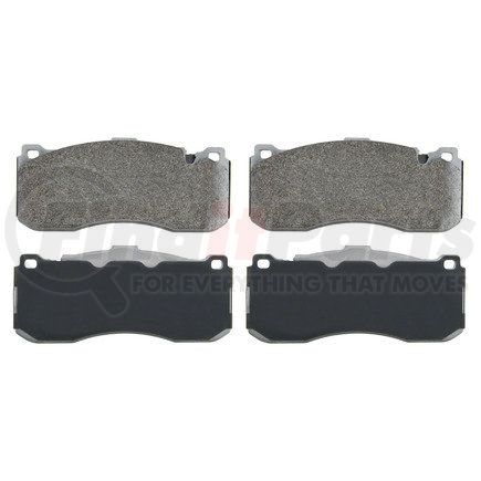 MX1371 by WAGNER - Wagner Brake ThermoQuiet MX1371 Semi-Metallic Disc Brake Pad Set